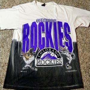 Vintage Colorado Rockies WB T-Shirt Size L